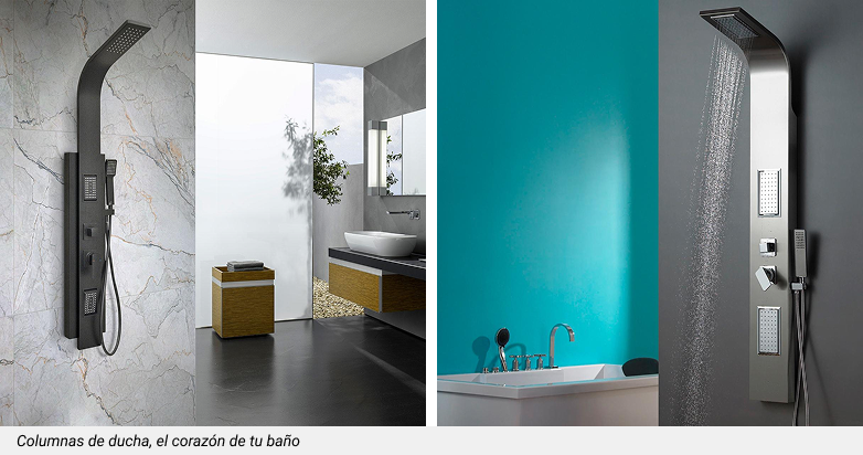 Columnas de ducha, el corazón de tu baño