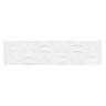 Porcelanato Luster Decor White Mate - 29.1 x 117 cm - 1.36 m2
