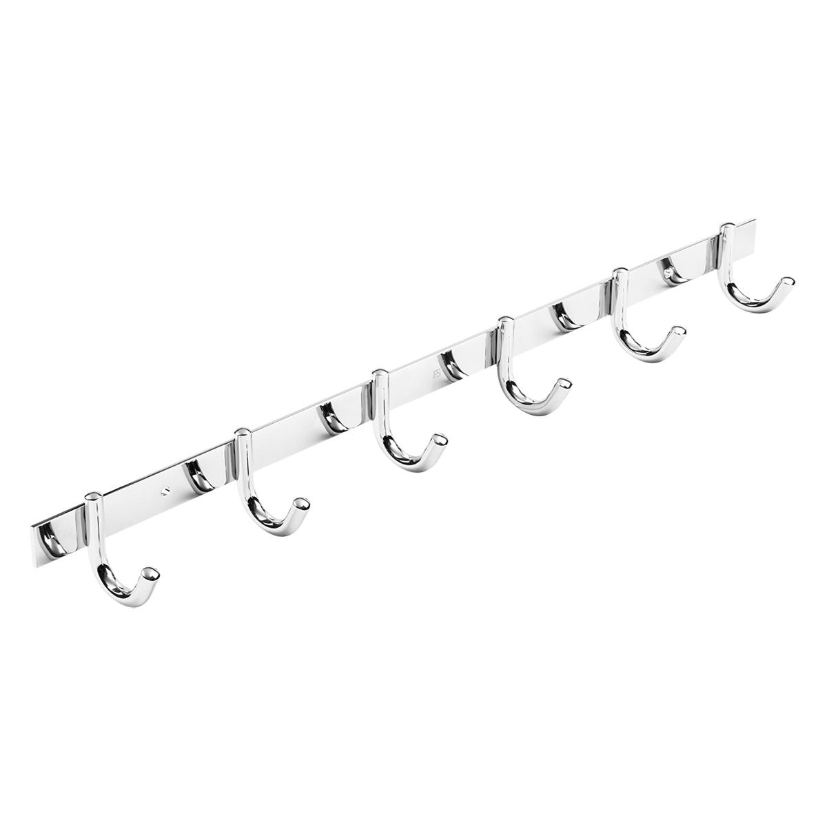 Perchero 6 Ganchos Para Baño Holland Cromado