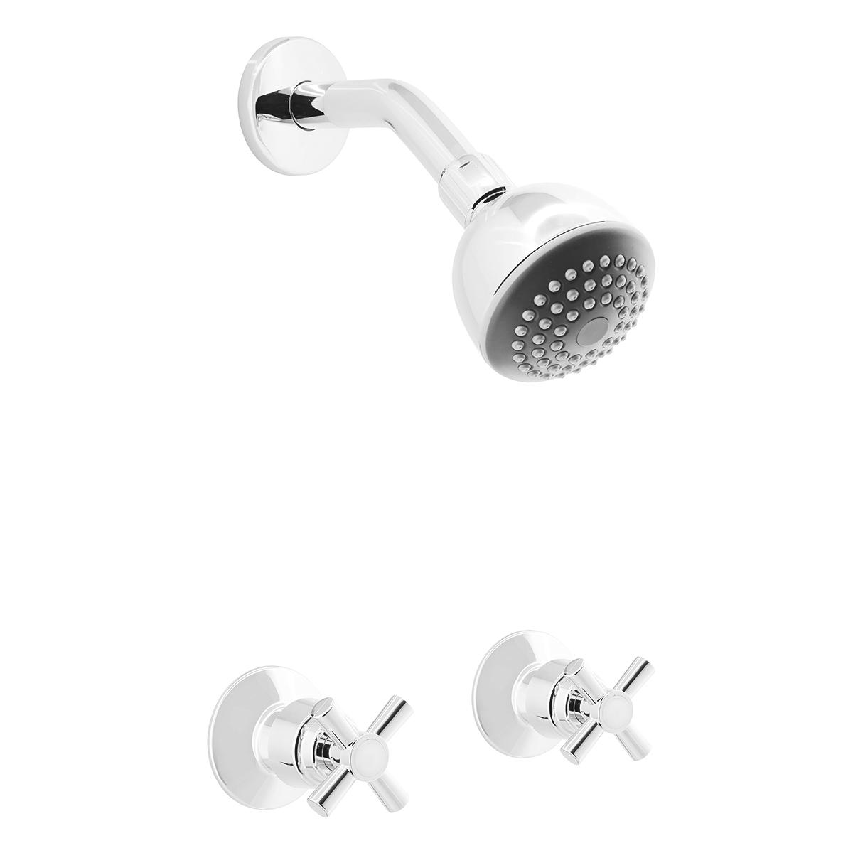 Mezcladora Brisa Para Ducha - Plateado