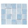 Gres Porcelánico Noronha Agua Mesh - 7.5 x 7.5 cm - Malla 31.2 x 39.1 cm - 1.59 m2