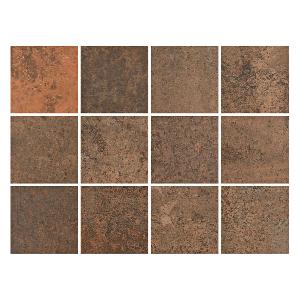 Gres Porcelanico Eliane Oxy Corten Mesh Mate Piscina 10X10 Caja 1.92 M2