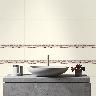 Listelo Moca Beige Brillante - 5.5X45 cm - 1 pza
