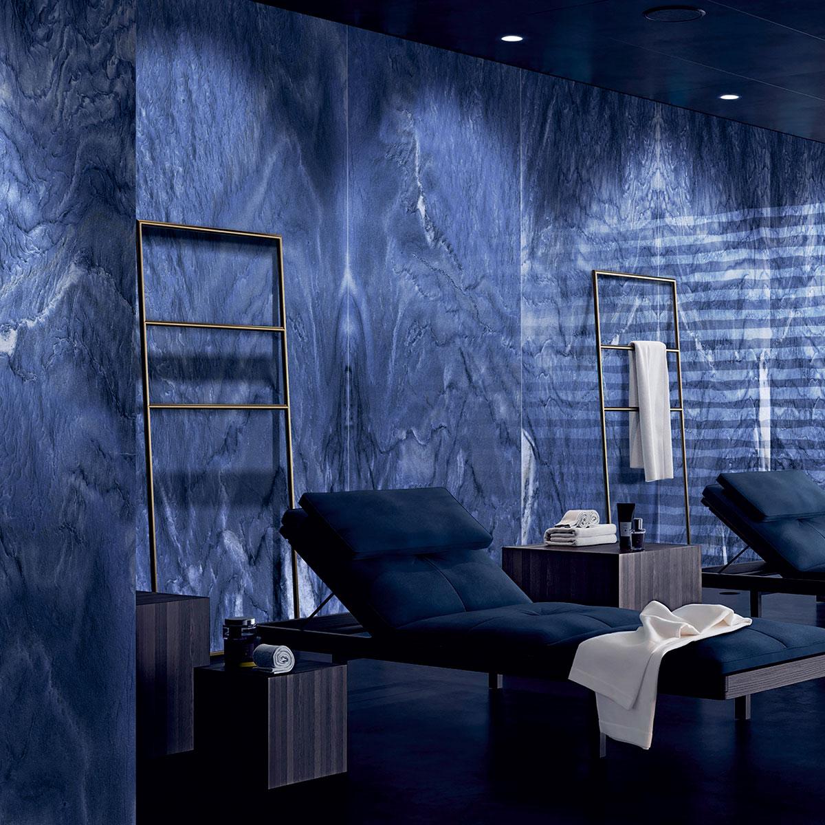 Porcelanato Cassinelli Design Bahia Blue Pulido Rect. Dest. 60X120 Caja 1.44 M2