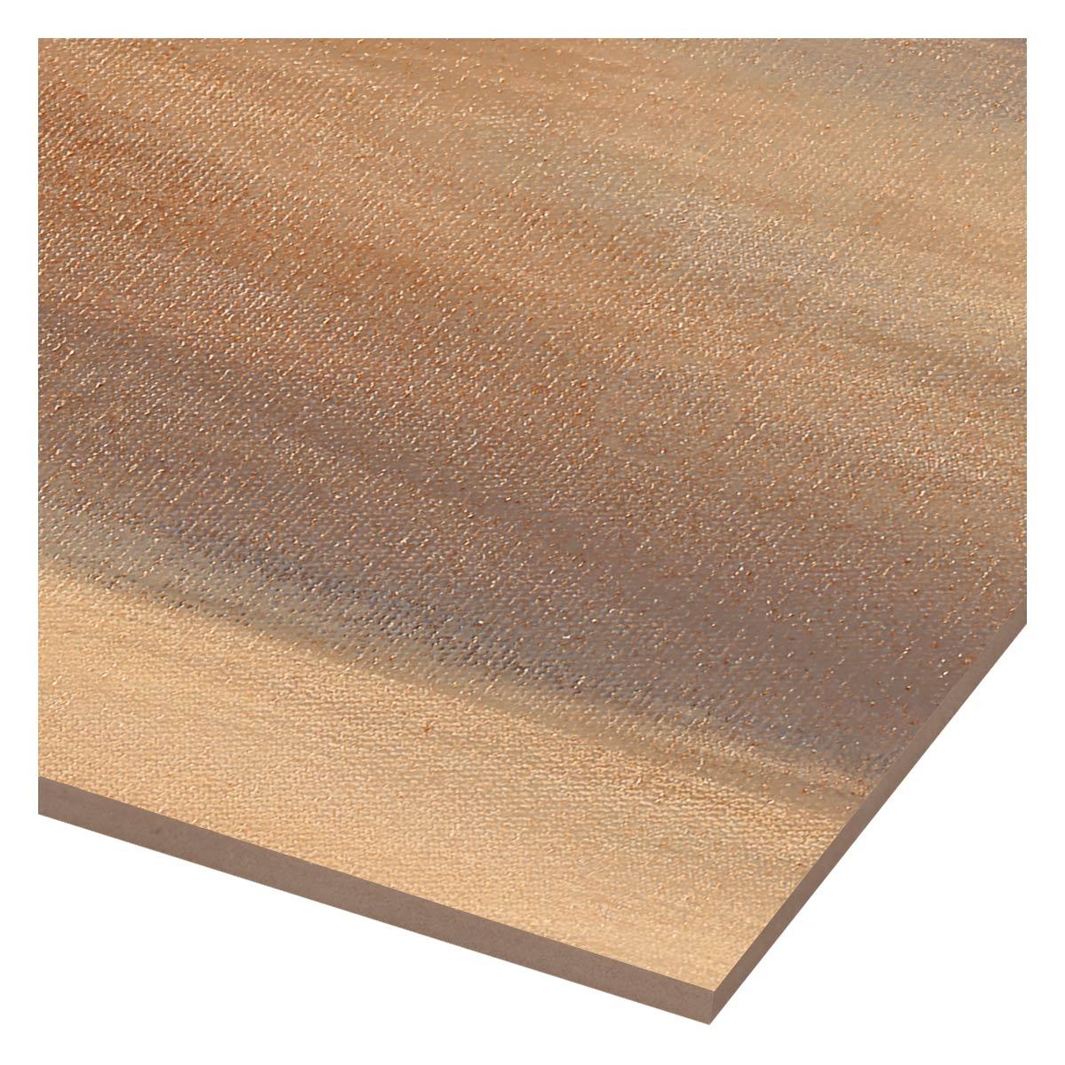 Porcelanato Horizonte Marrón Semi Brillante - 15X15 cm - 0.56 m2