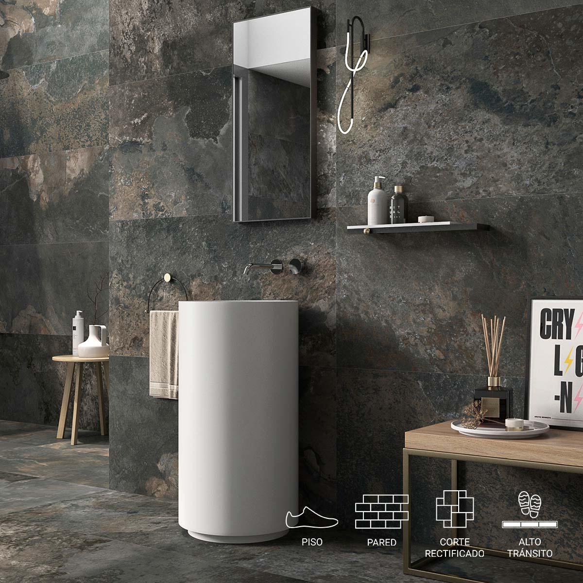 Porcelanato Borba Marengo Mate - 60X120 cm - 1.44 m2