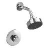 Llave Institucional Para Ducha - Plateado