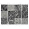 Gres Porcelánico Ardosia Black Mesh Mate - 10 x 10 cm - 1.92 m2