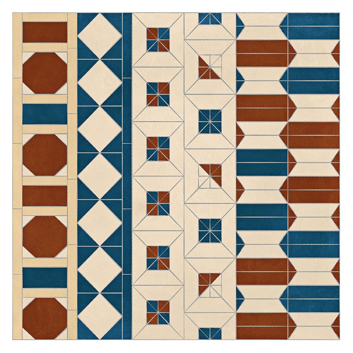 Porcelanato Brasilidade Mix Natural - 100x 100 - 2.00 m2