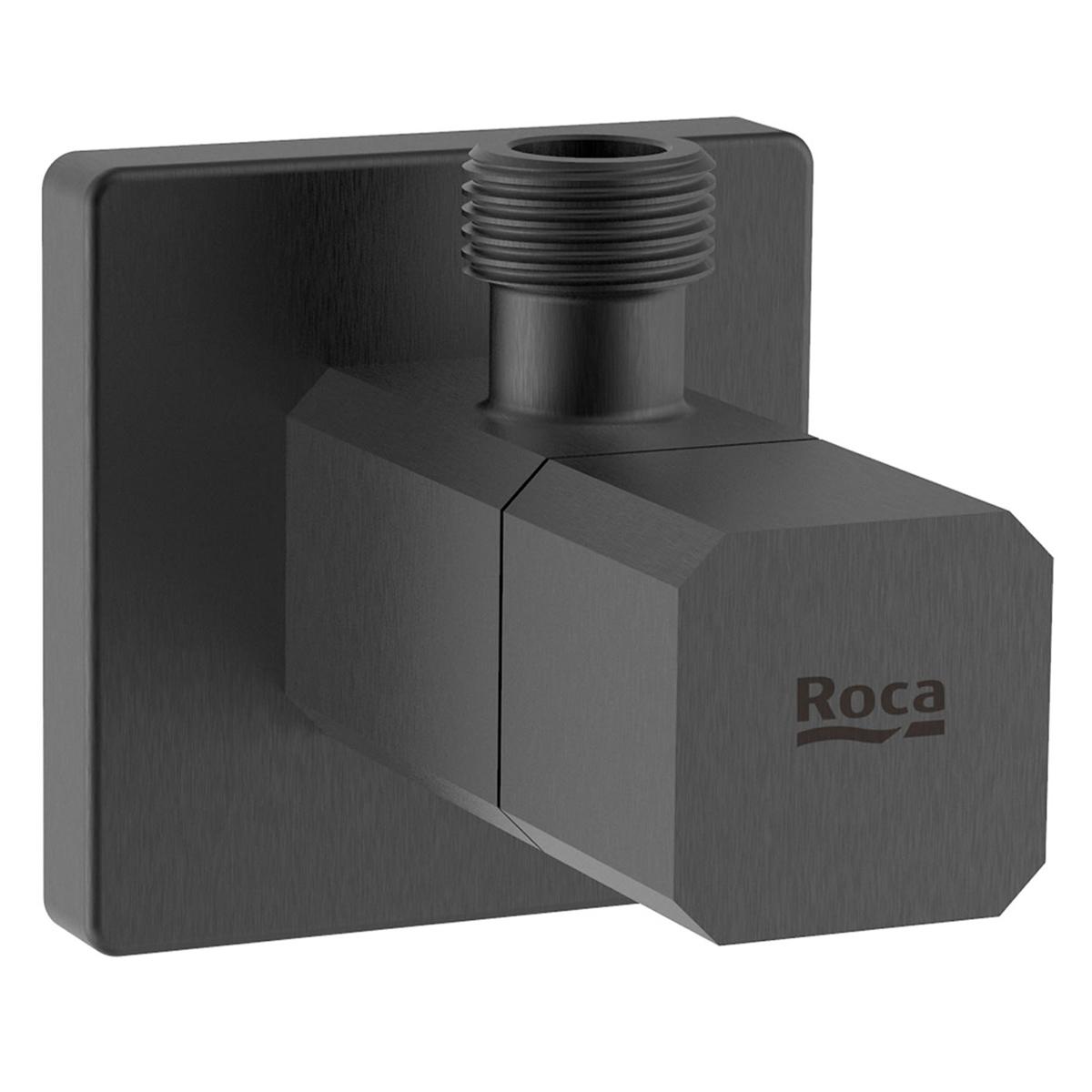 Llave De Paso Cuadrado - Negro