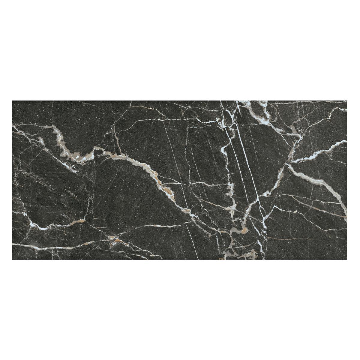 Mayólica Sahara Negro Satinado Mate - 43.2 x 91 cm - 1.96 m2