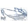 Porcelanato Crash Azul/Blanco Brillante - 60X120 cm - 1.44 m2
