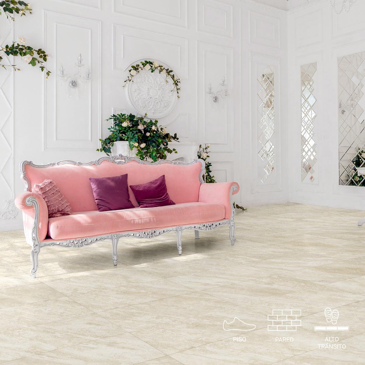 Gres Porcelánico Park Lane II Beige Mate - 30X61 cm - 1.67 m2