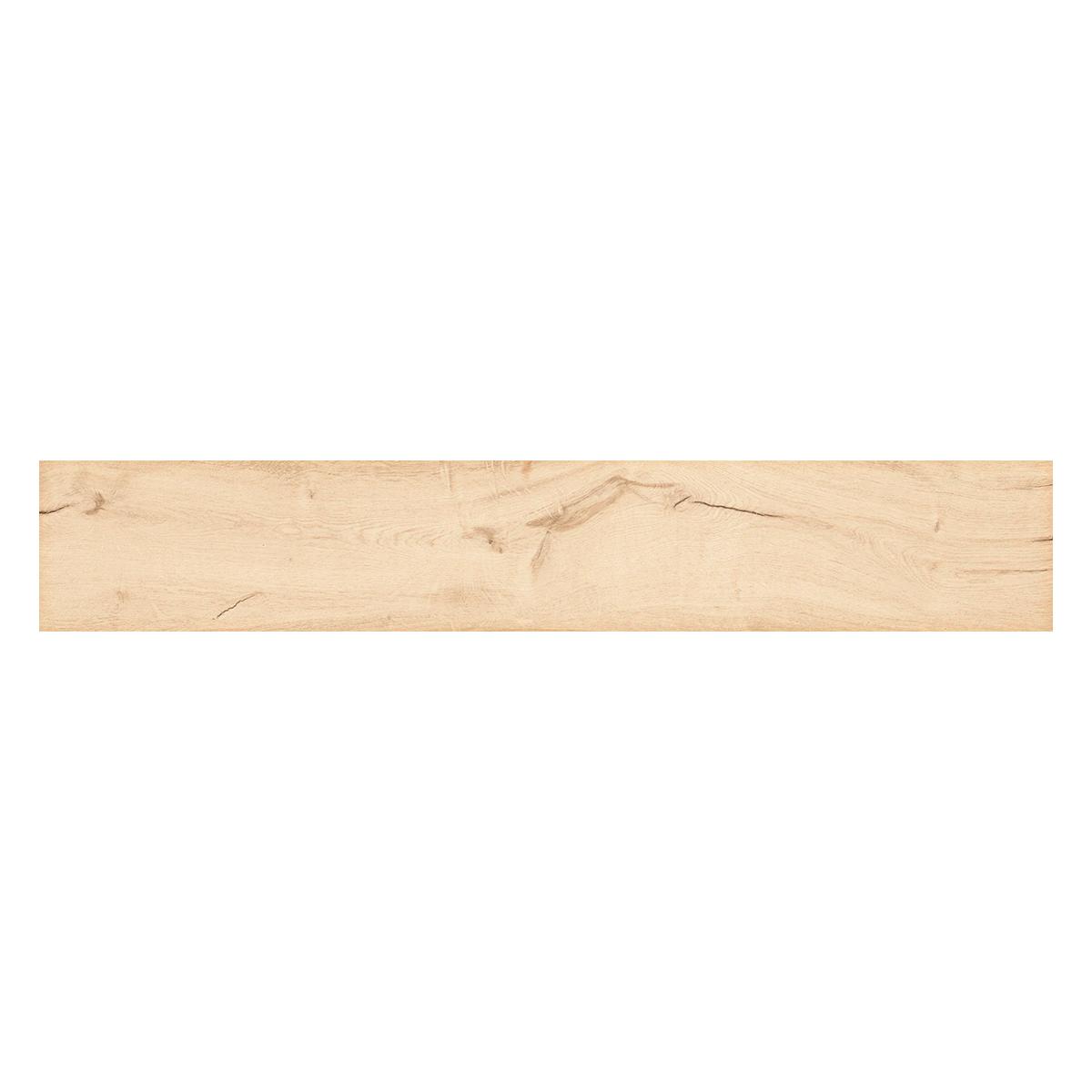 Porcelanato Bricola Haya Marrón Mate - 20X120 cm - 1.68 m2