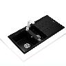 Lavadero Stone 60 BTG Para Encimera - Negro