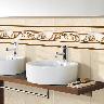 Listelo Marsella Beige Brillante - 7.7X40 cm - 1 pza