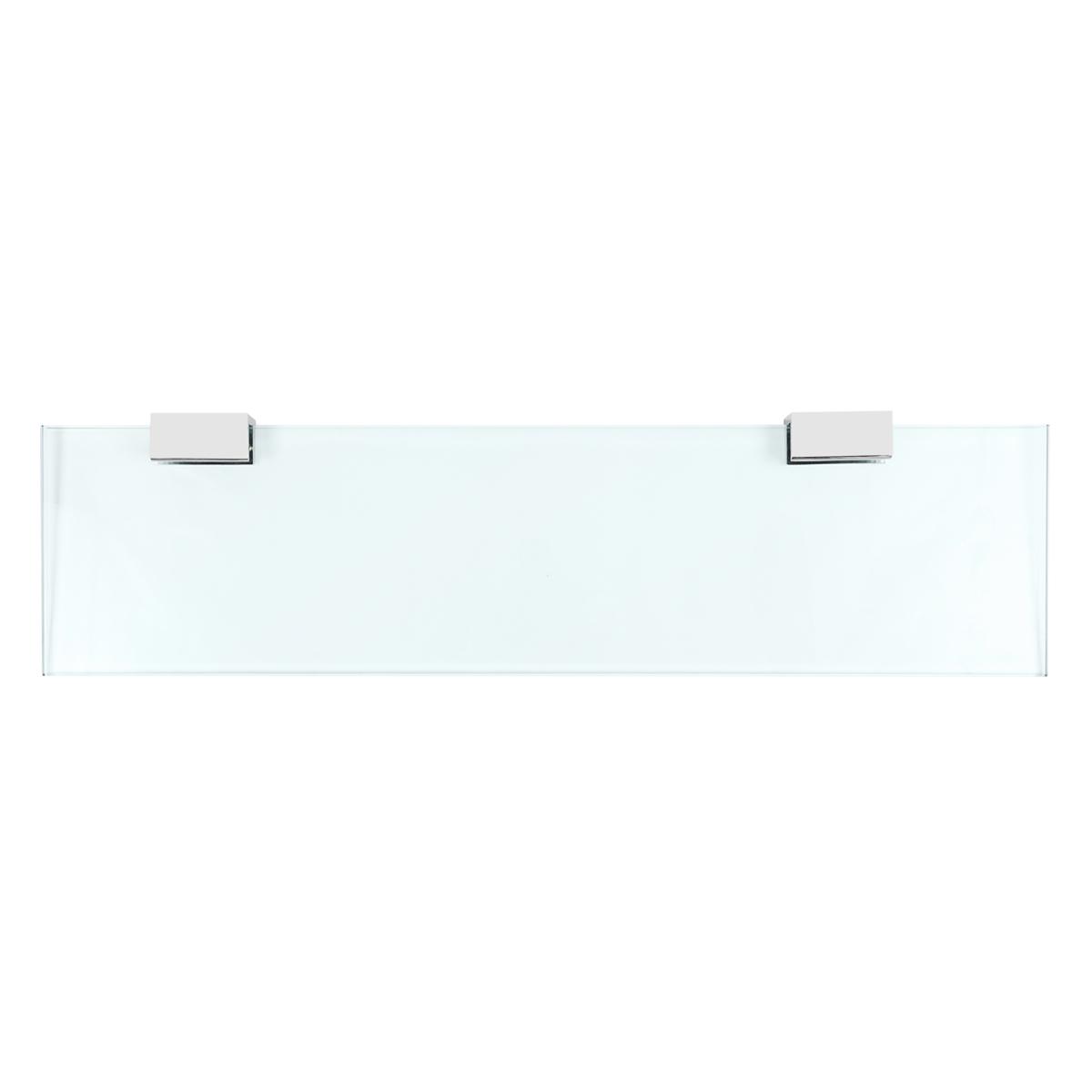Repisa Con Soporte Para Baño Cromado