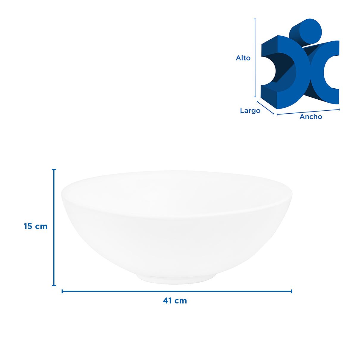 Bowl Magnolia Para Sobreponer - Blanco