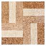 Piso Arkansas Madera Natural Brillante - 45X45 cm - 2.23 m2