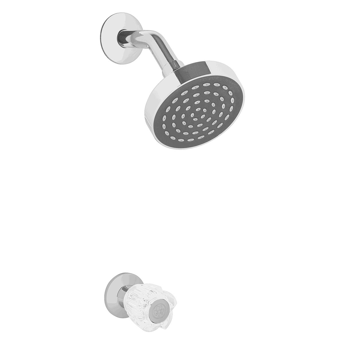 Llave Dalia Para Ducha - Plateado