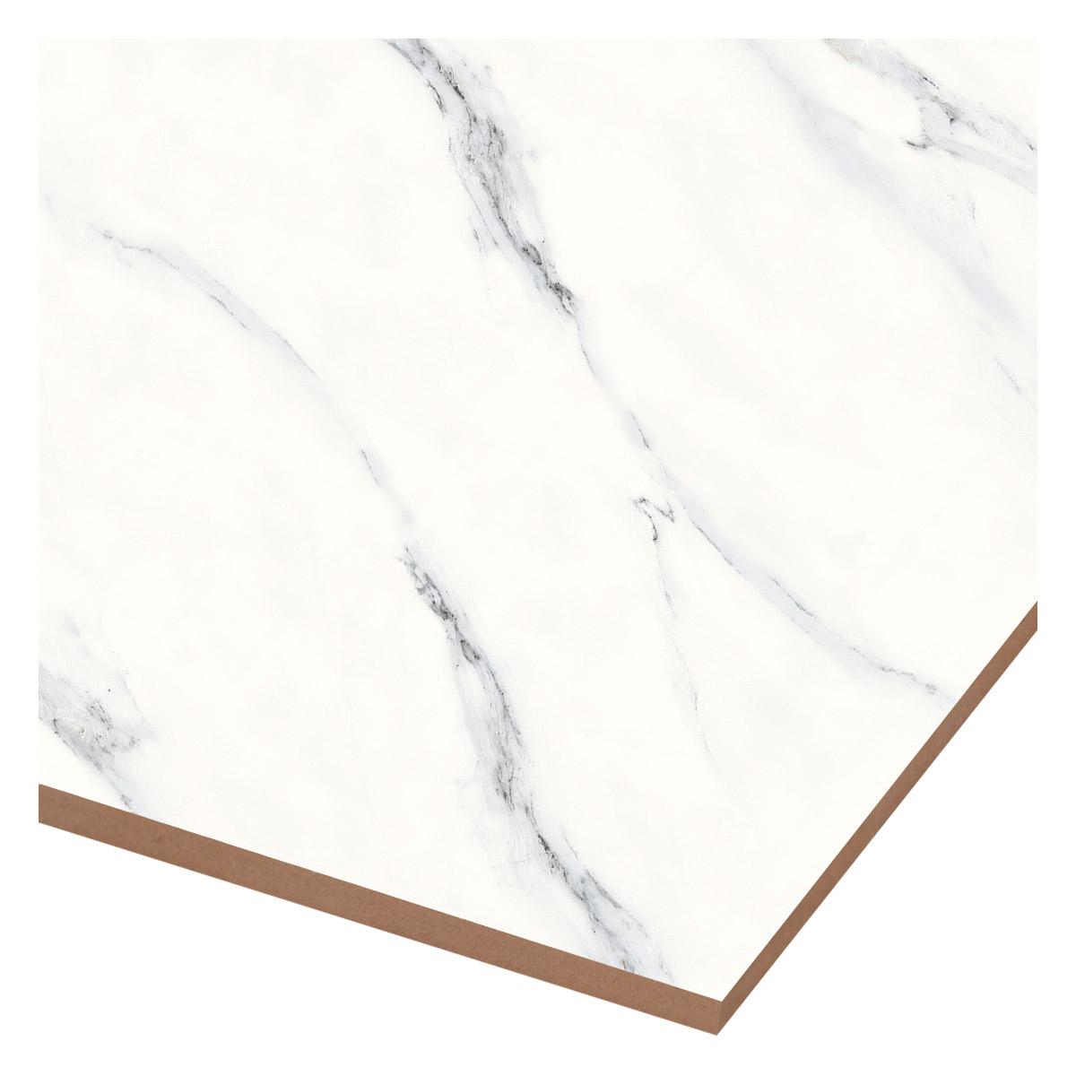 Porcelanato Calacatta Blanco/Blue Pulido - 60X60 cm - 1.44 m2
