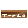 Perfil Plus Para Cerámico Pvc - Cuero Oscuro - 0.8X240 cm