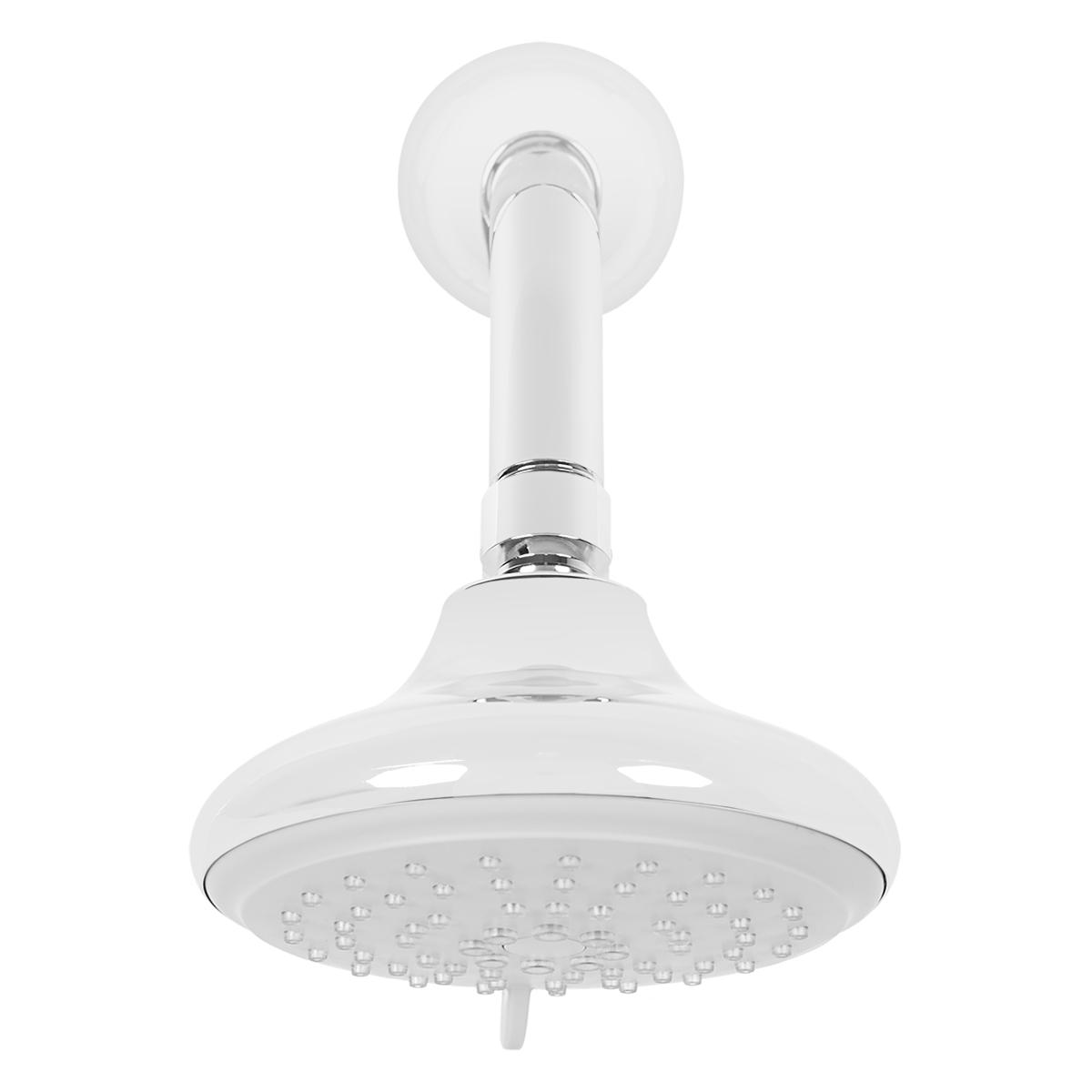 Salida De Ducha Con Rociador Regulable - Plateado