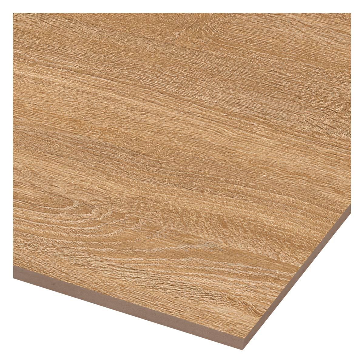 Porcelanato Dudley Marrón Claro Mad RF - 60 x 60 cm - 1.44 m2