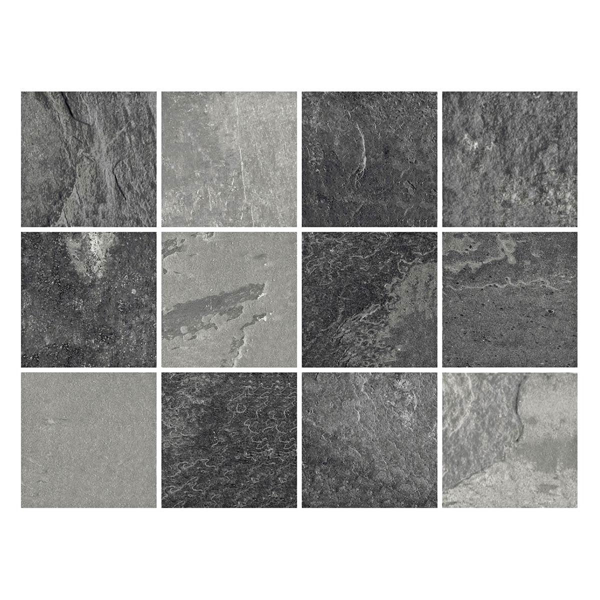 Gres Porcelánico Ardosia Black Mesh Mate - 10 x 10 cm - 1.92 m2