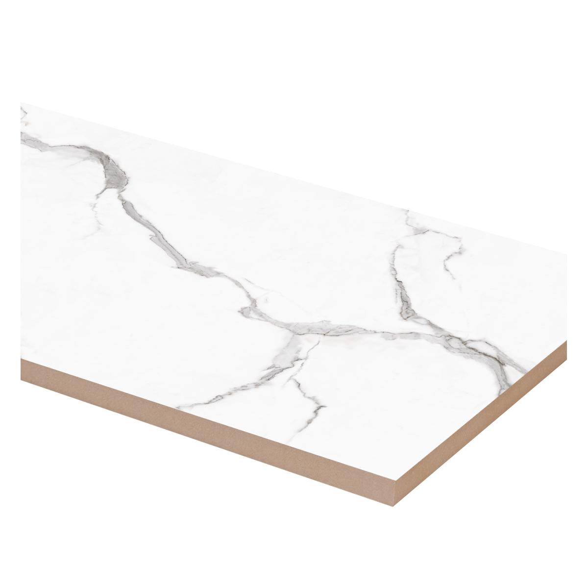 Porcelanato Quartz Calacatta Gris Brillante - 60X120 cm - 2.16 m2