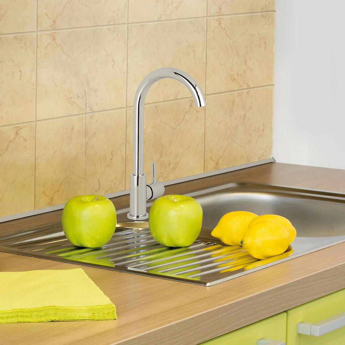 Llave Memphis Para Cocina - Plateado