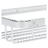 Jabonera Hotels Rectangular Para Baño - Plateado