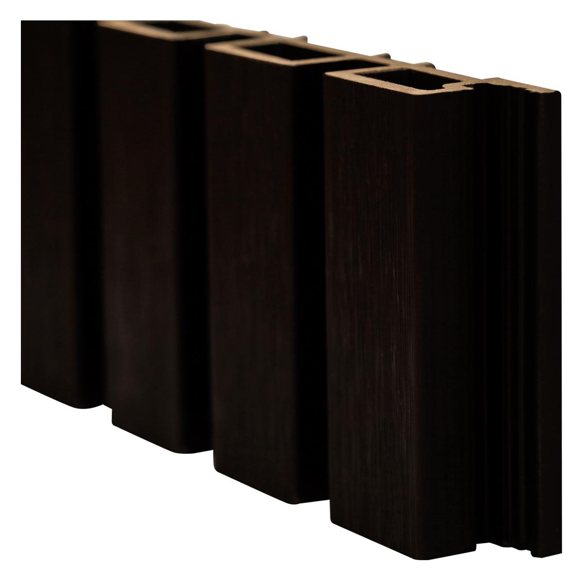 Wall Panel Exterior Rose Wood Marrón Oscuro - 21.9X290 cm