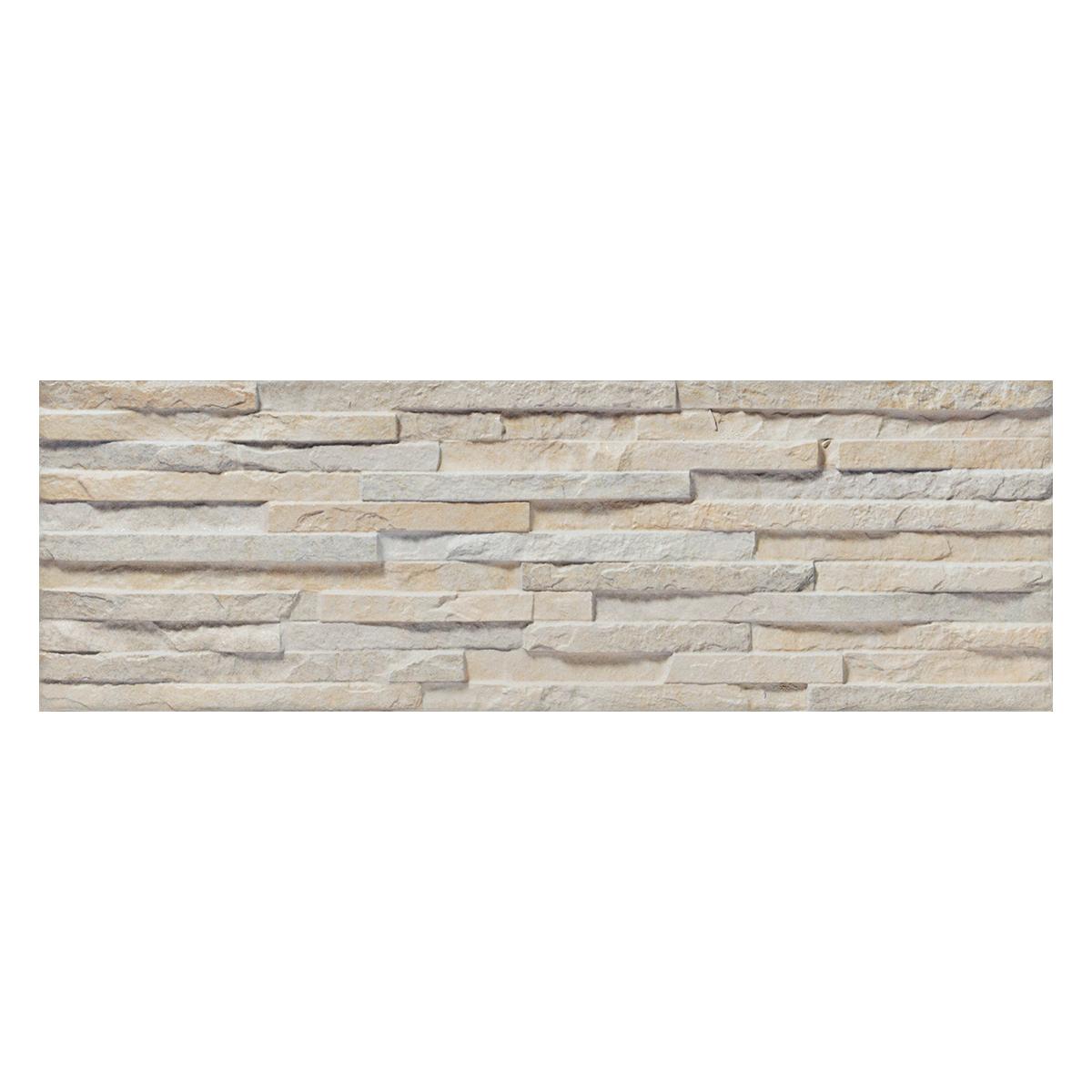 Porcelanato Aspen Beige Mate - 17X52 cm - 0.89 m2