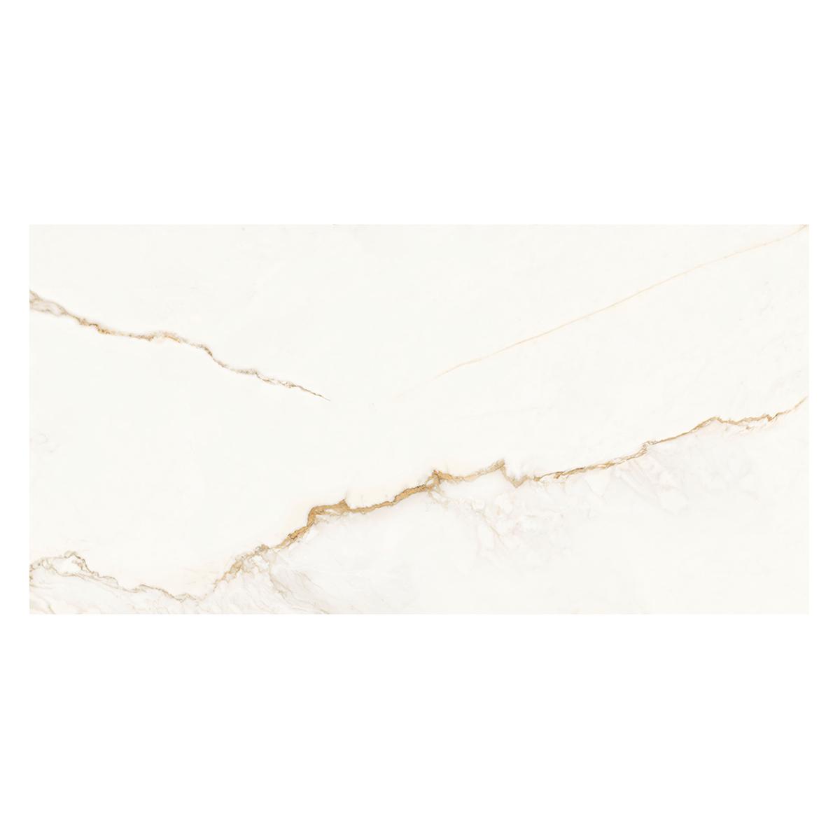Piso Calacata Gold Pulido Rectificado - 58 x 120 cm - 2.09 m2
