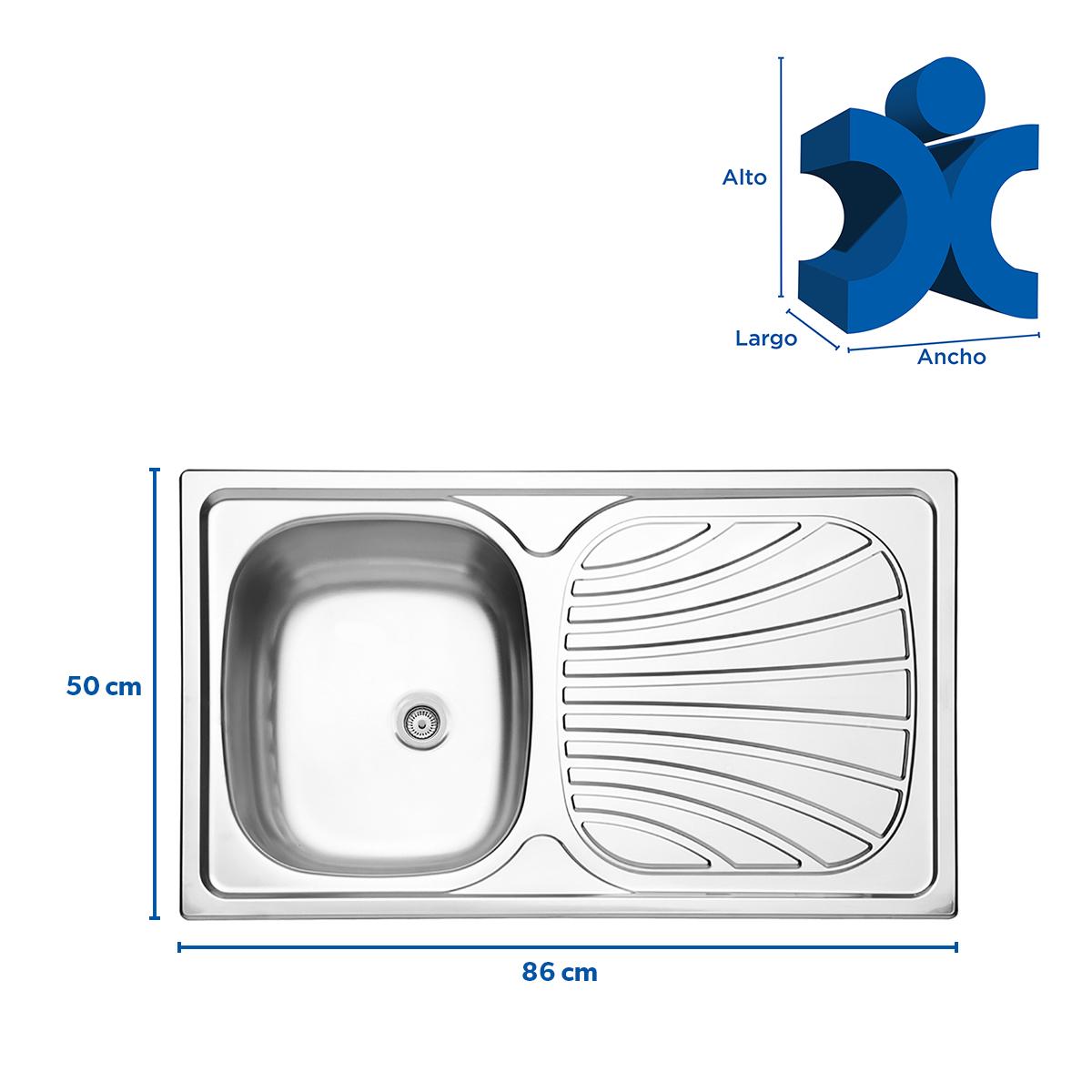 Lavadero Alpha Plus Para Mesada