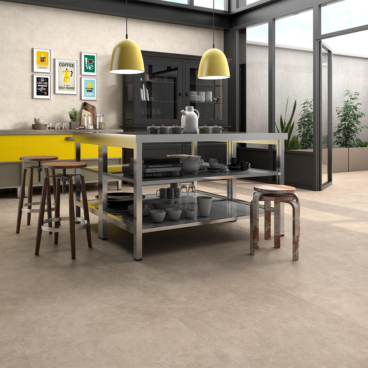 Porcelanato Sena Taupe Mate - 60X60 cm - 1.44 m2