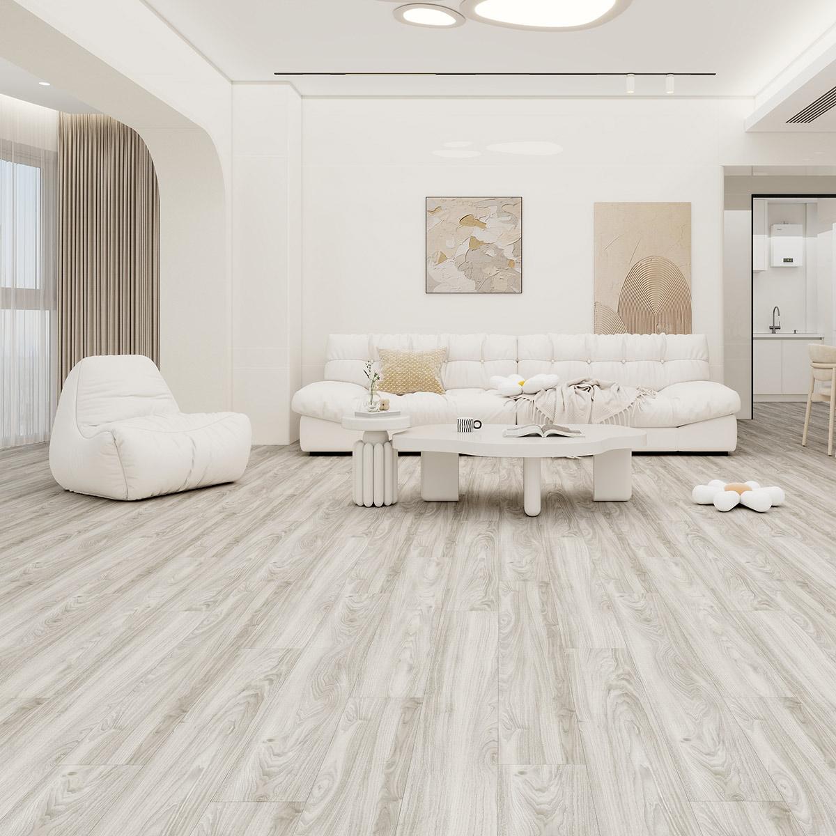 Piso Tioga Gris Mate - 18.3X122 cm - 2.23 m2