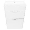 Mueble De Baño Origin Orikum Blanco  65X80X52cm C/Rebose Inc. Bowl Empotrar