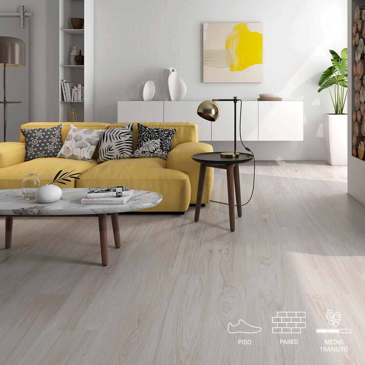 Porcelanato Bellver Gris Mate - 25X100 cm - 1.50 m2