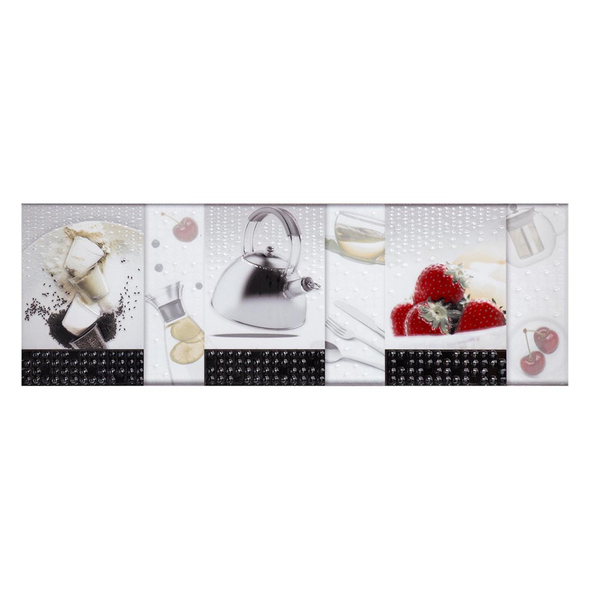 Listelo Tentación Blanco Brillante - 44.34X14.66 cm - 1 pza