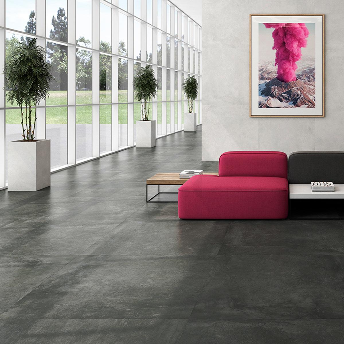 Porcelanato Ground Marengo Mate - 60X60 cm - 1.44 m2