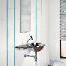 Lapiz Vidrio Aqua Celeste Brillante - 1X39 cm