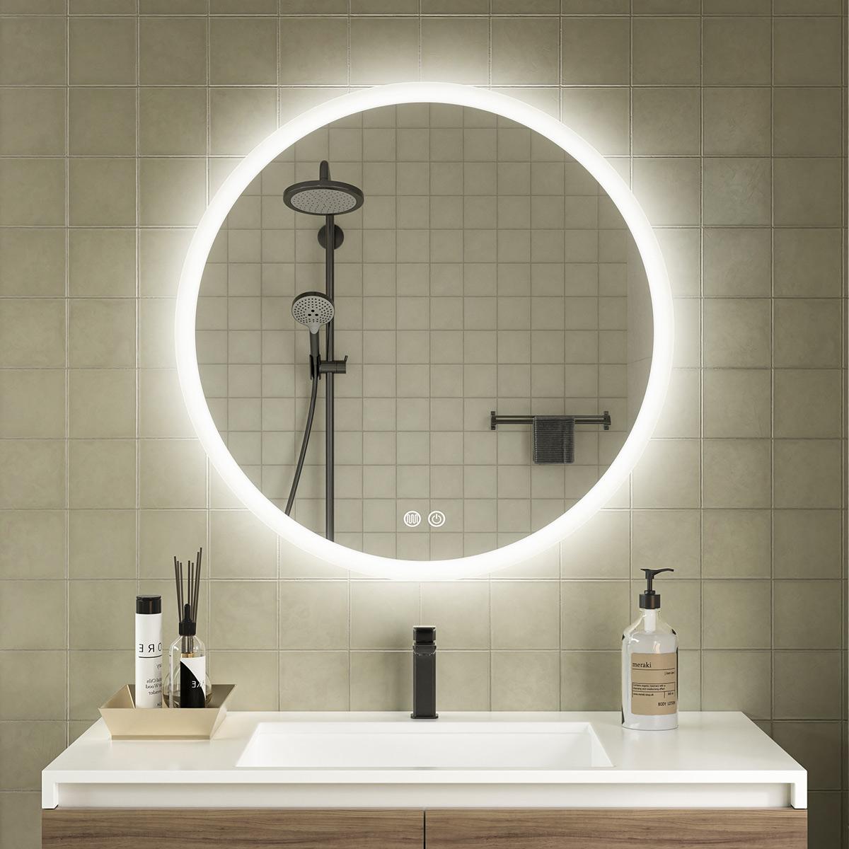 Espejo Roko Con Luz Led Para Baño