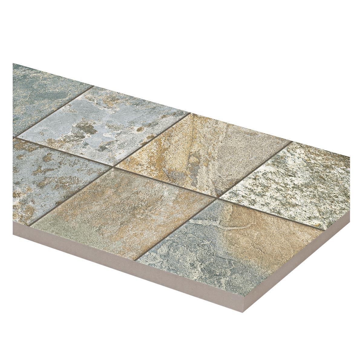 Porcelanato Bali Verde/Gris Mate - 30.3X61.3 cm - 1.30 m2