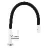 Llave Bali Para Lavadero Bar - Negro/Plateado