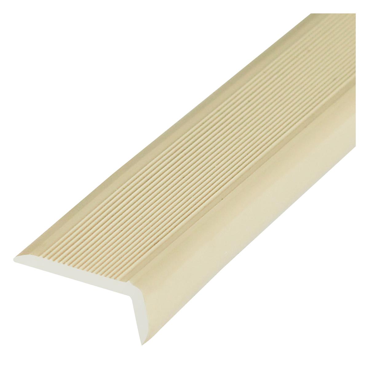 Perfil Antideslizante L Para Escaleras Pvc - Mármol - 4.5X150 cm