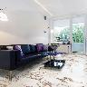 Porcelanato Carrara Marrón Brillante - 60X120 cm - 1.44 m2