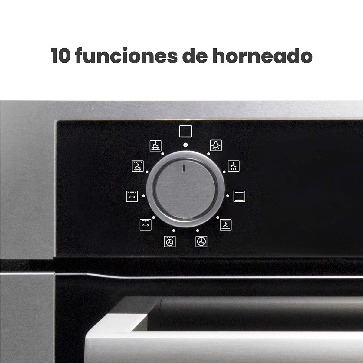 Horno Empotrable Premiun Encendido Eléctrico 73LT - Negro