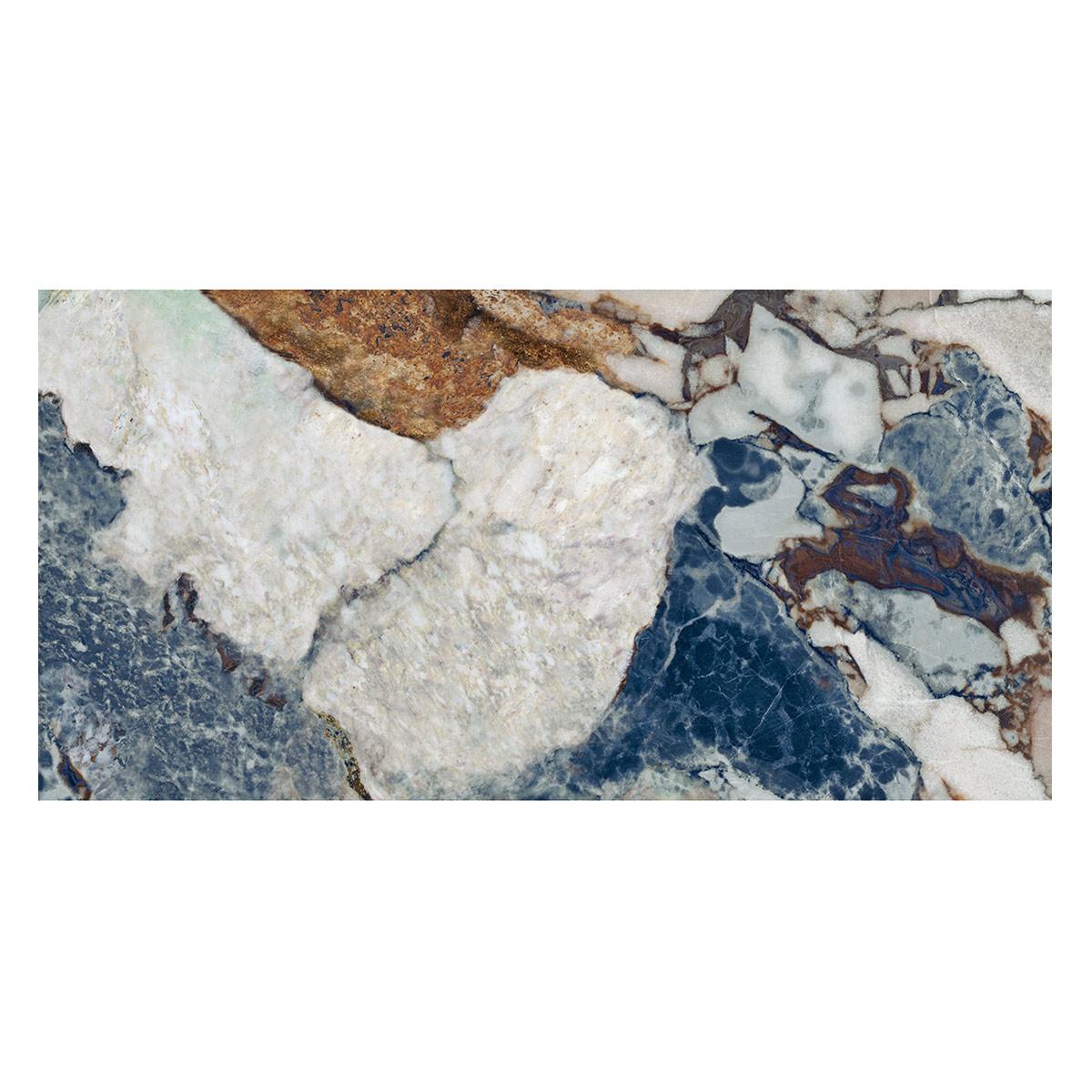 Porcelanato Greta Azul Pulido - 60X120 cm - 1.44 m2